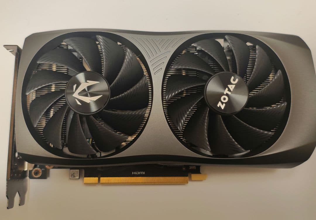 【ジャンク】ZOTAC GeForce RTX 4070 12GB GDDR6X