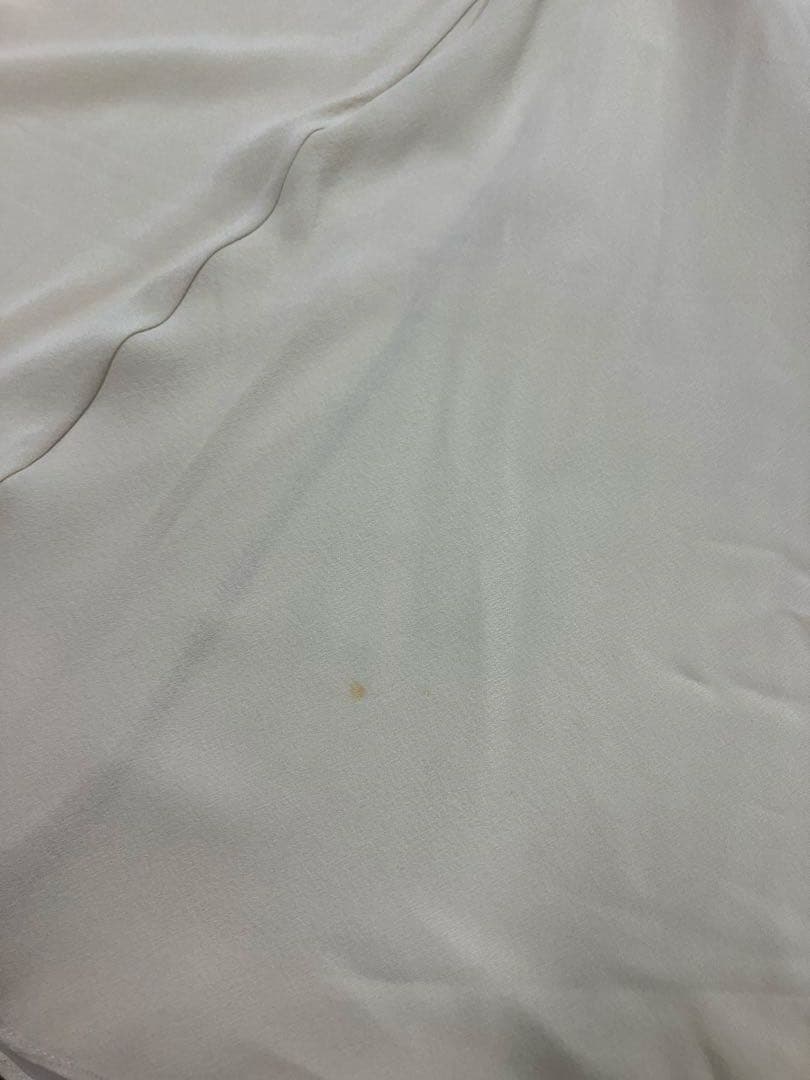 Christian Dior フランス製　シルク100 フレアスカート ミモレ丈