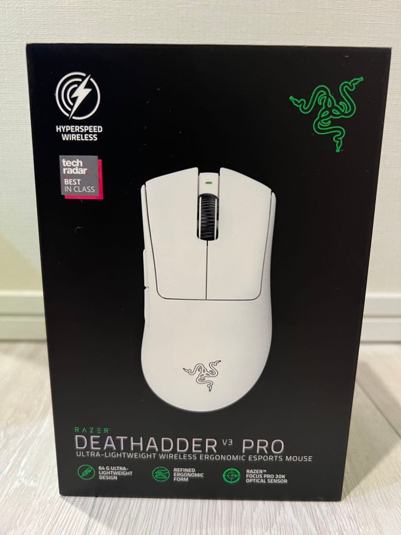 【Razer】 DeathAdder V3 Pro ホワイト