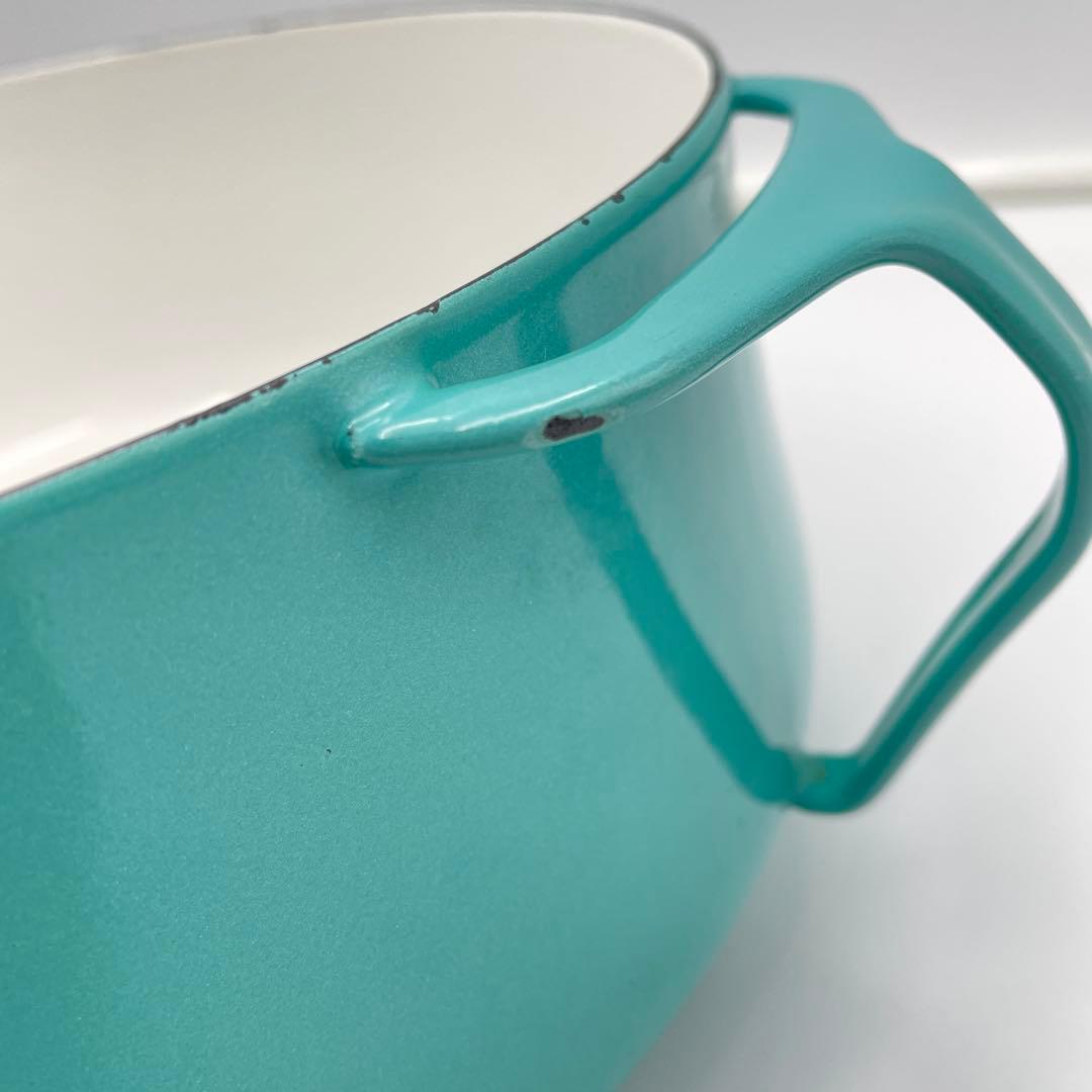 DANSK 両手鍋 コベンスタイル ターコイズ　25cm 希少