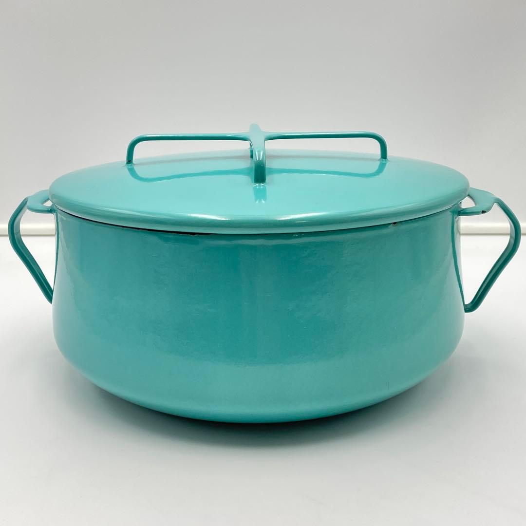 DANSK 両手鍋 コベンスタイル ターコイズ　25cm 希少