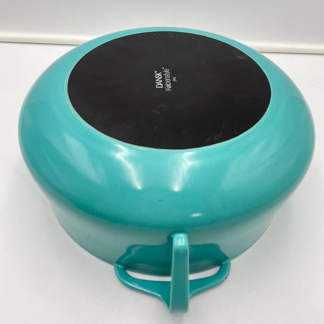 DANSK 両手鍋 コベンスタイル ターコイズ　25cm 希少