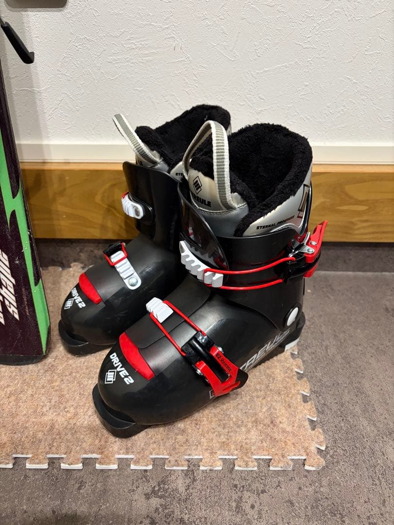 ★男の子用 4点セット メンテナンス.HOTWAX済★ salomon k2