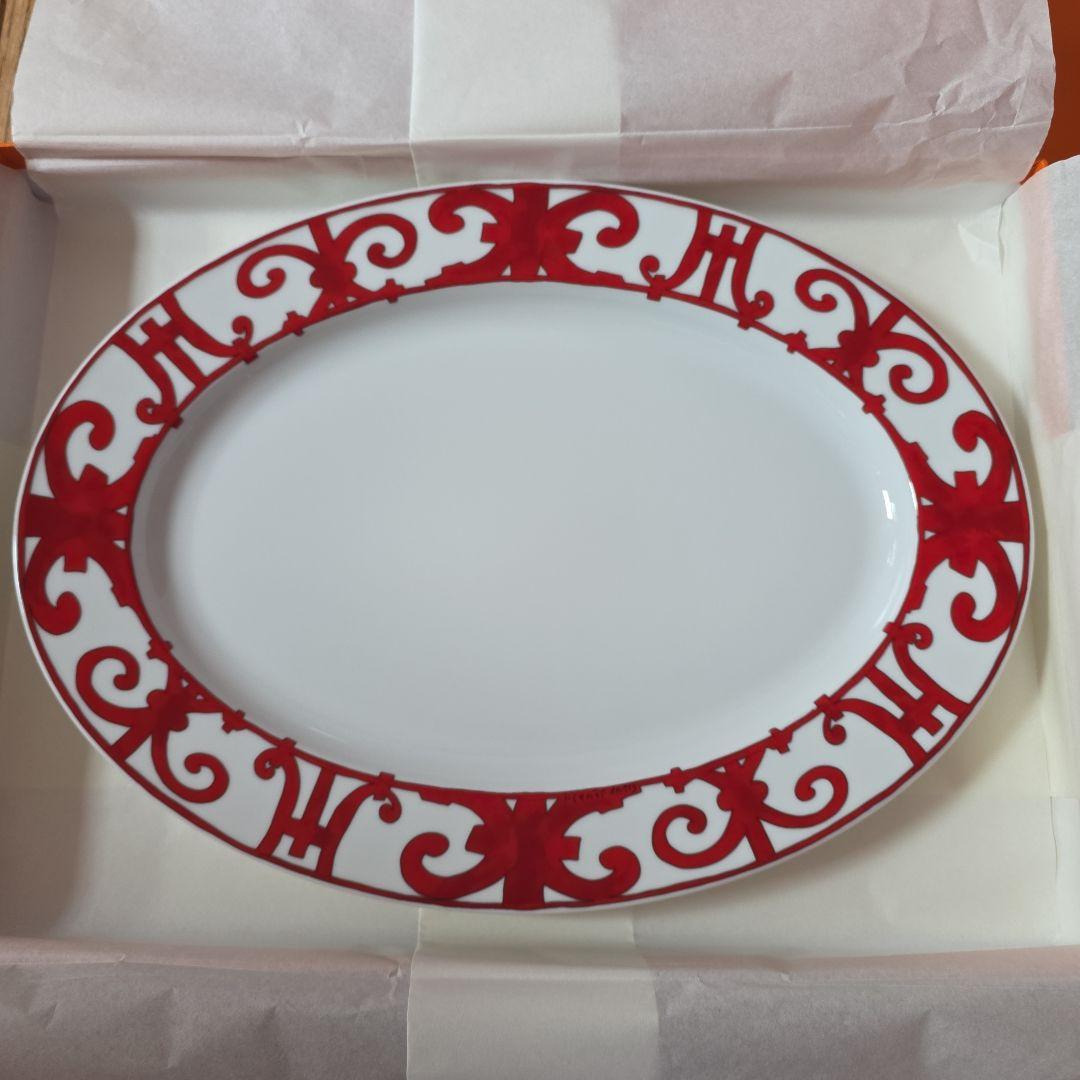 Hermès Balcon du Guadalquivir オーバルプレート