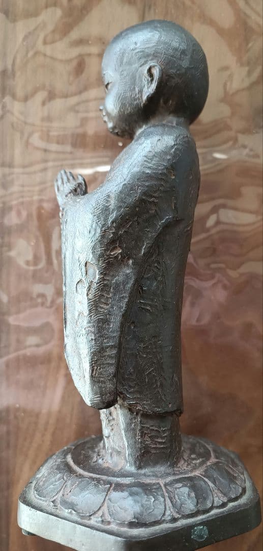 友沢正彦作 ブロンズ製地蔵菩薩像