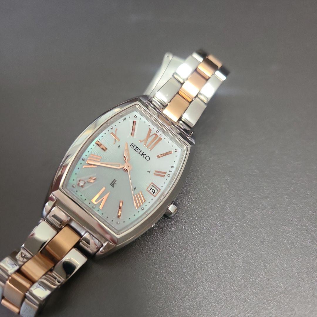 腕時計 ルキア ソーラー電波 サファイアガラス SSVW117