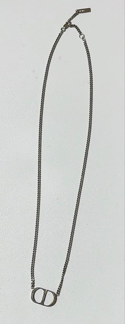 【BD】CDロゴ チェーンネックレス シルバー ペンダント