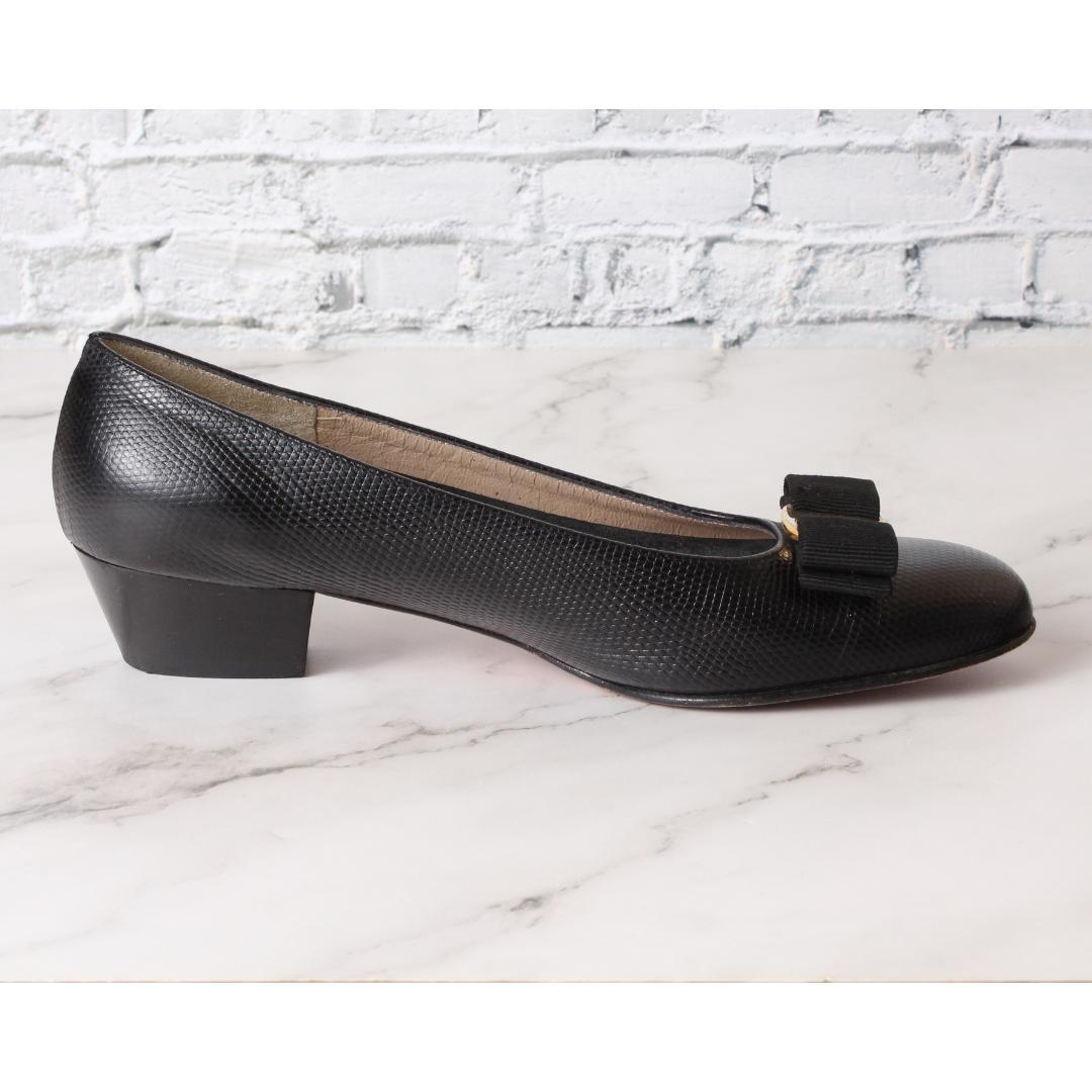 ✨極美品✨ フェラガモ パンプス ヴァラリボン US 6.5（23.5cm相当）