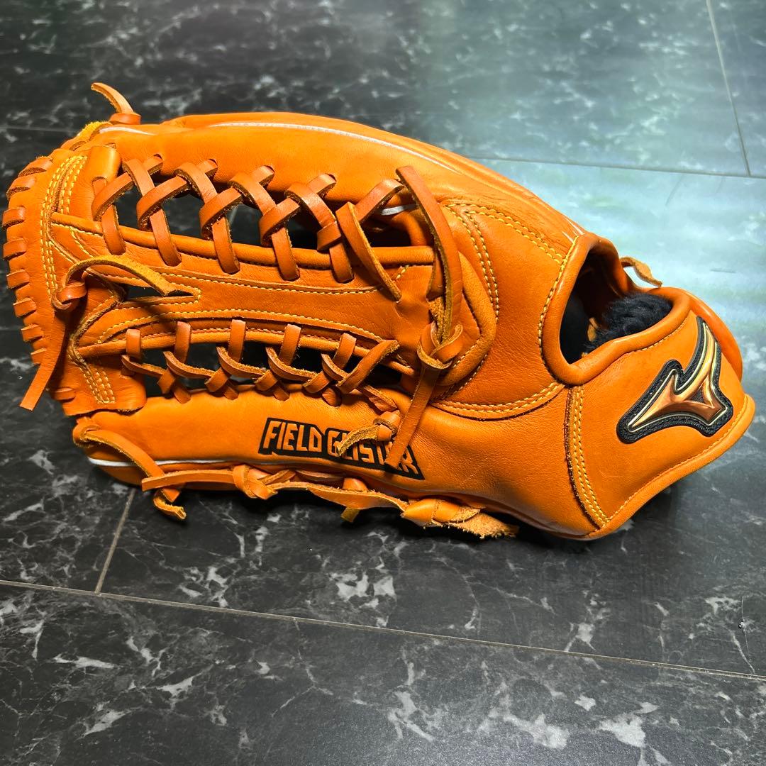 【美品】Mizuno FIELD GLISTER 野球用グローブ 左利き用