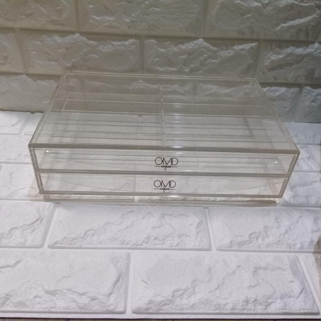 【A】OMDジェルネイル アクリル収納ケース120個 収納 3セット