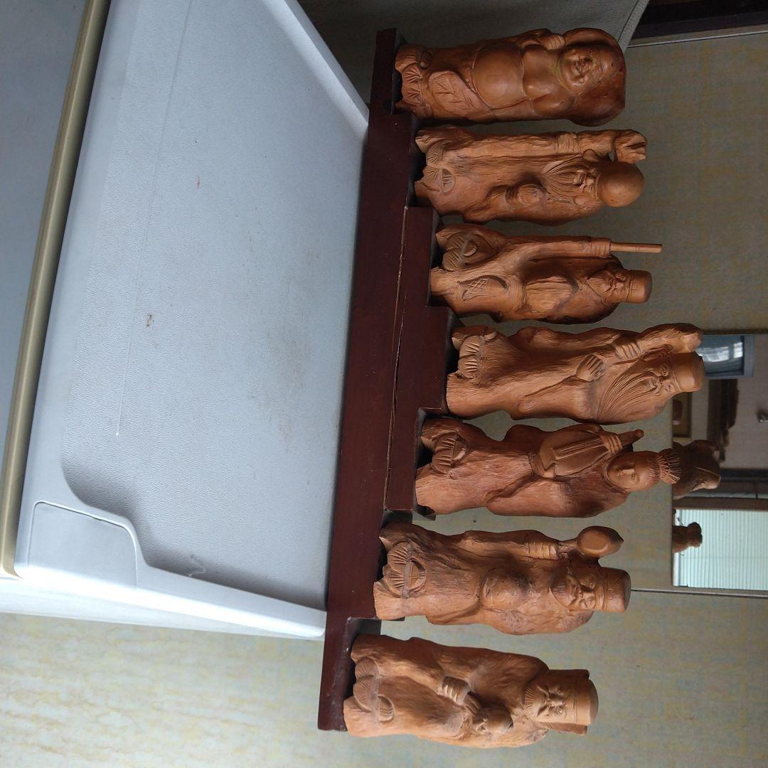 ツゲの木の置物