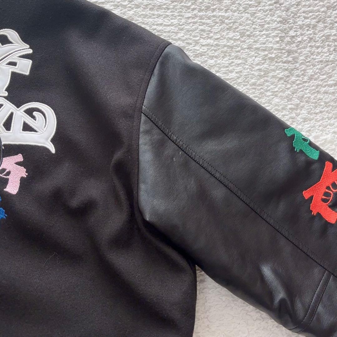 ガルフィ XL スタジャン チャカパッチ 刺繍 黒 レザー レオパード柄 大型犬