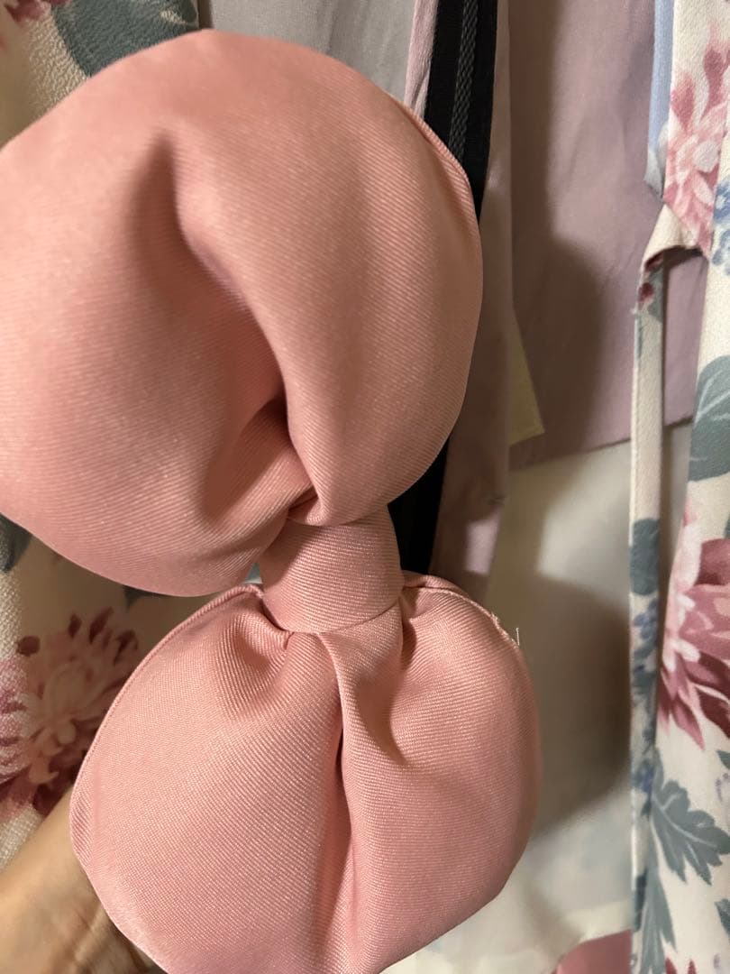 【大人気ダリア柄】キャサリンコテージ　簡単着付け袴セット 150 肌襦袢　ブーツ