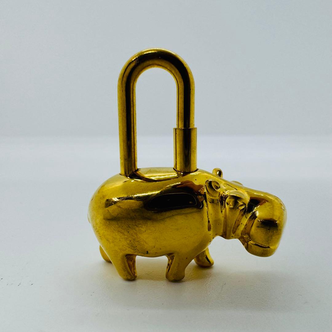 ✨エルメス✨ヒポポタマス✨カデナ✨ゴールド✨ チャーム✨キーホルダー✨