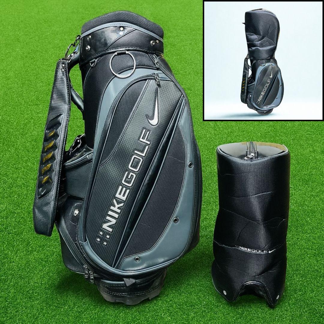 NIKE GOLF ナイキゴルフ キャディバッグ 9.5型 ブラック×グレー