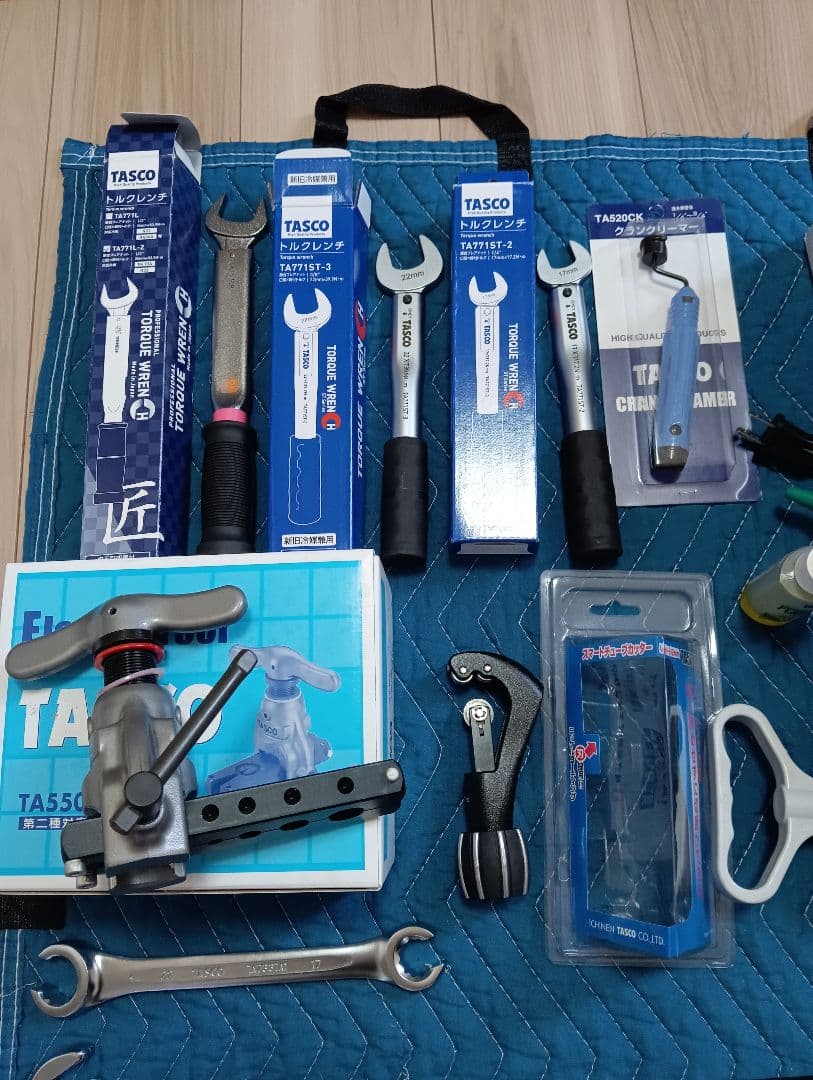 Y*u様 限定値下げ！おまけ追加　イチネンTASCO エアコン修理　工具セット