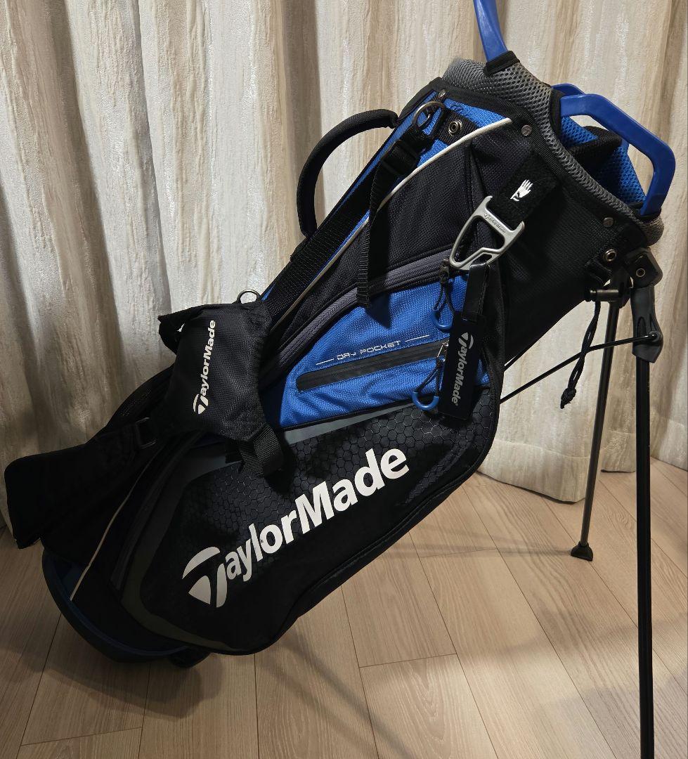 TaylorMade 軽量キャディバッグ 黒/青