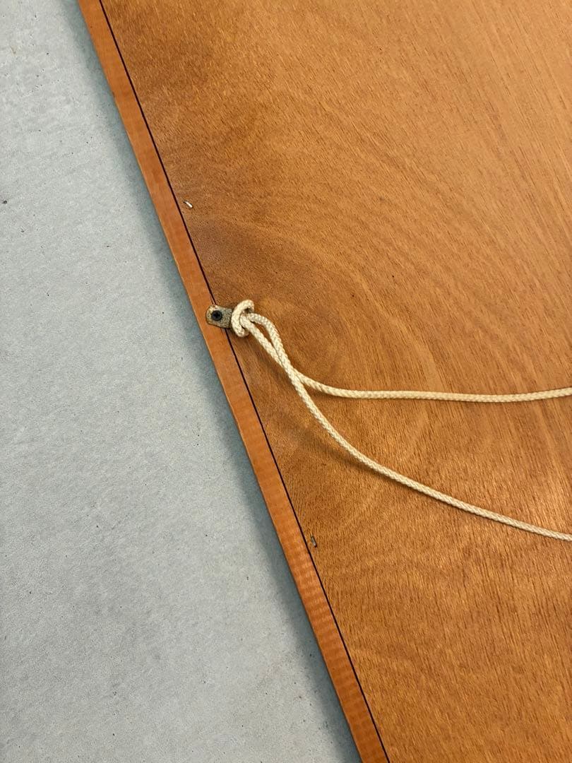 北欧　ビンテージ　壁掛けミラー　姿見