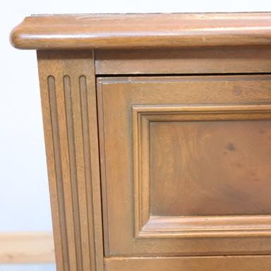 アンティーク調 3段チェスト エレガント キャビネット リビングボード 収納