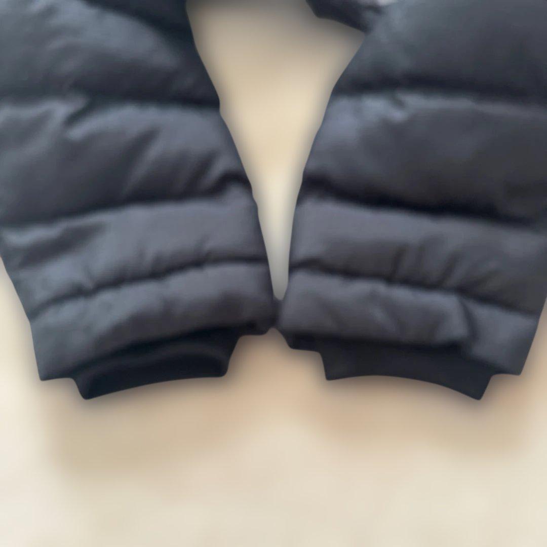 **超美品 ATHLETA ブラック ベンチコート 160**