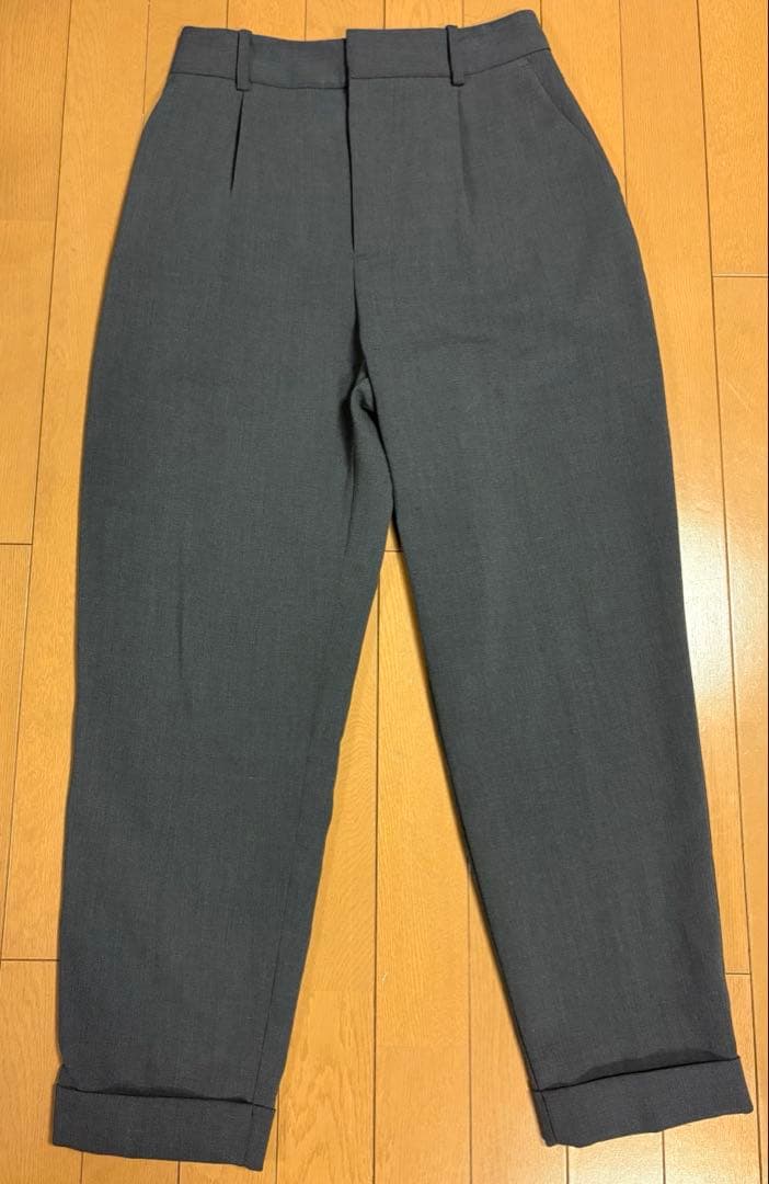 ZARA ダブルブレストスーツ　セットアップ　グレー