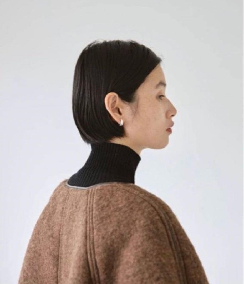 todayful ウールジャージーコート