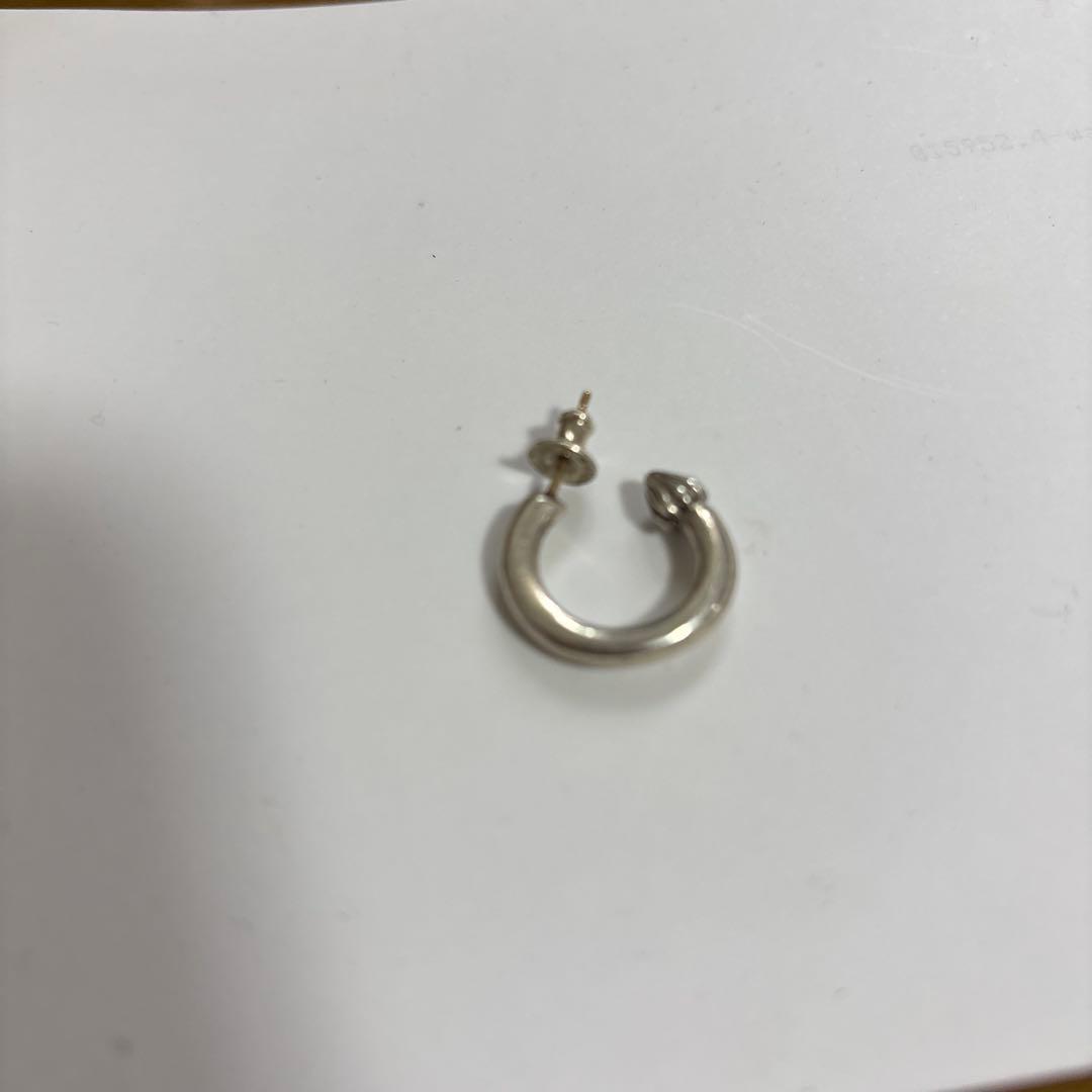 クロムハーツ　プレーンフープピアス