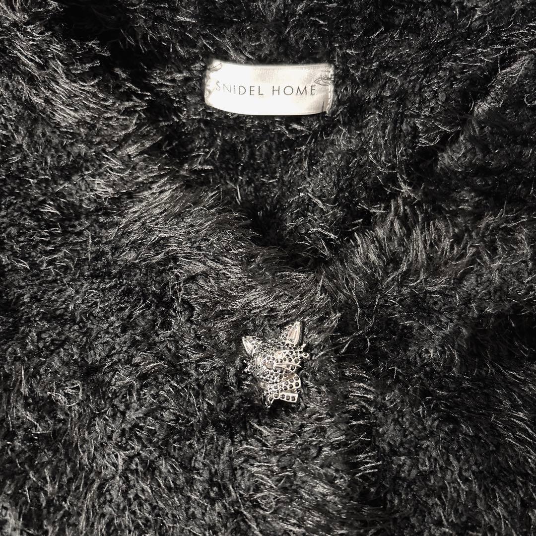 【新品未使用】snidel  リボンカーディガン ハロウィン ブラック