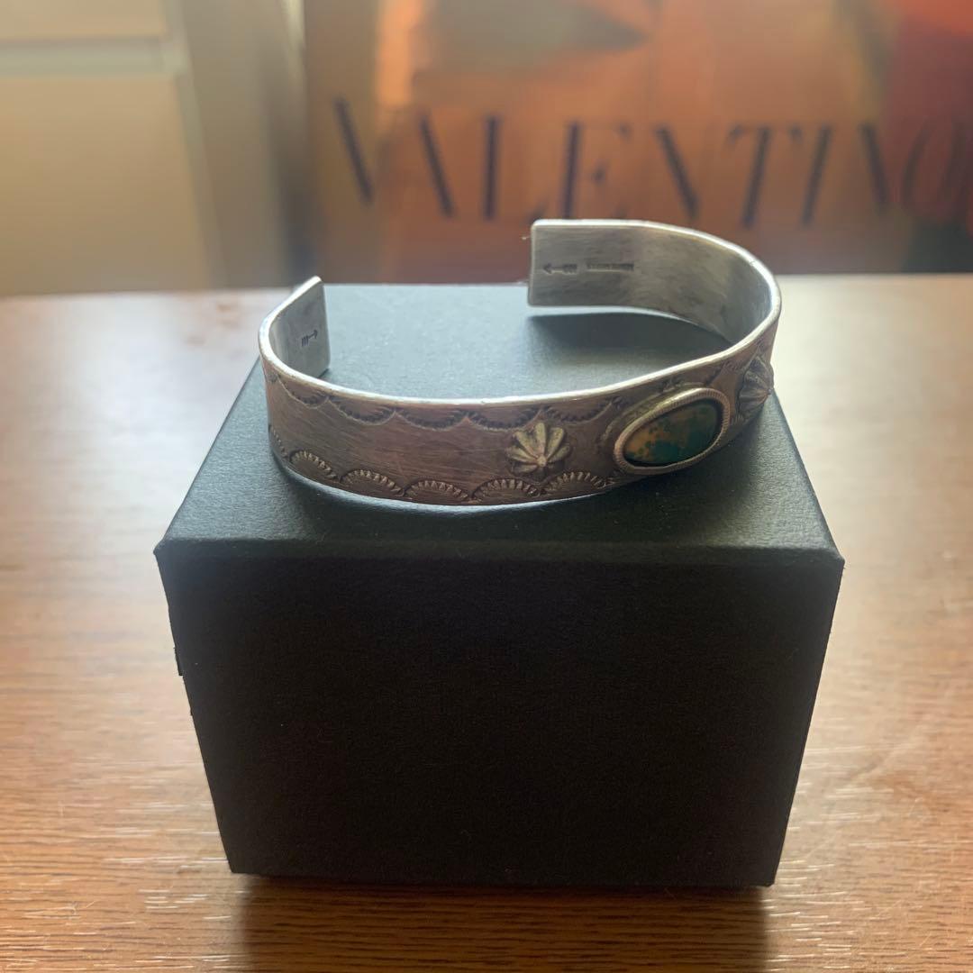 ターコイズシルバー925バングル