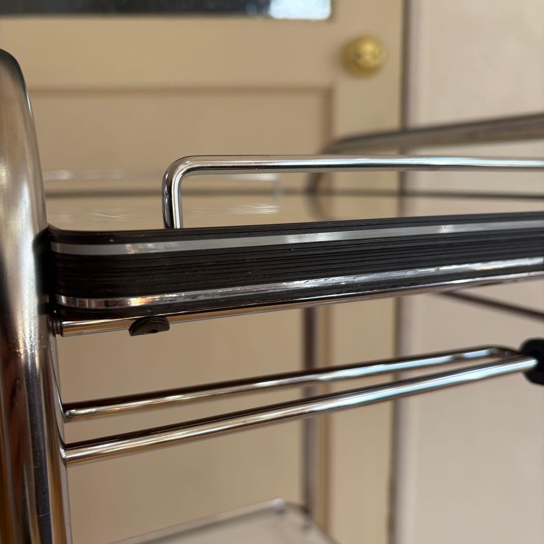 ☆ビンテージ☆美容室　理容室　ワゴン　マルチラック　ツールワゴン　キャスター付き