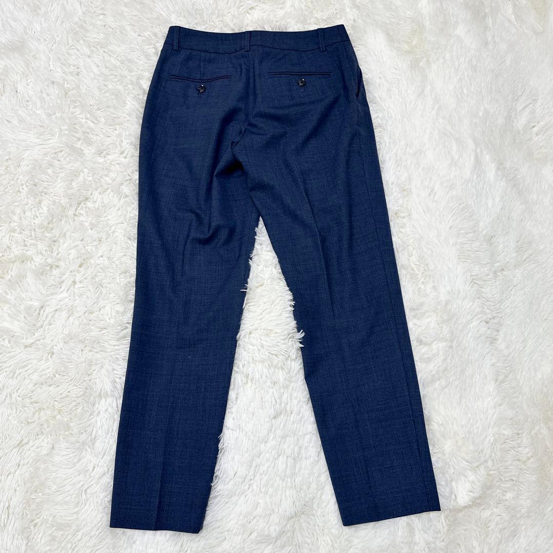 グリーンレーベルリラクシング パンツスーツ　ネイビー　36ノーカラー セット