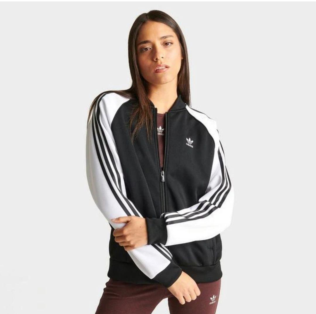 アディダス 黒 クラシックス スーパースター トラックジャケット ジャージ XL