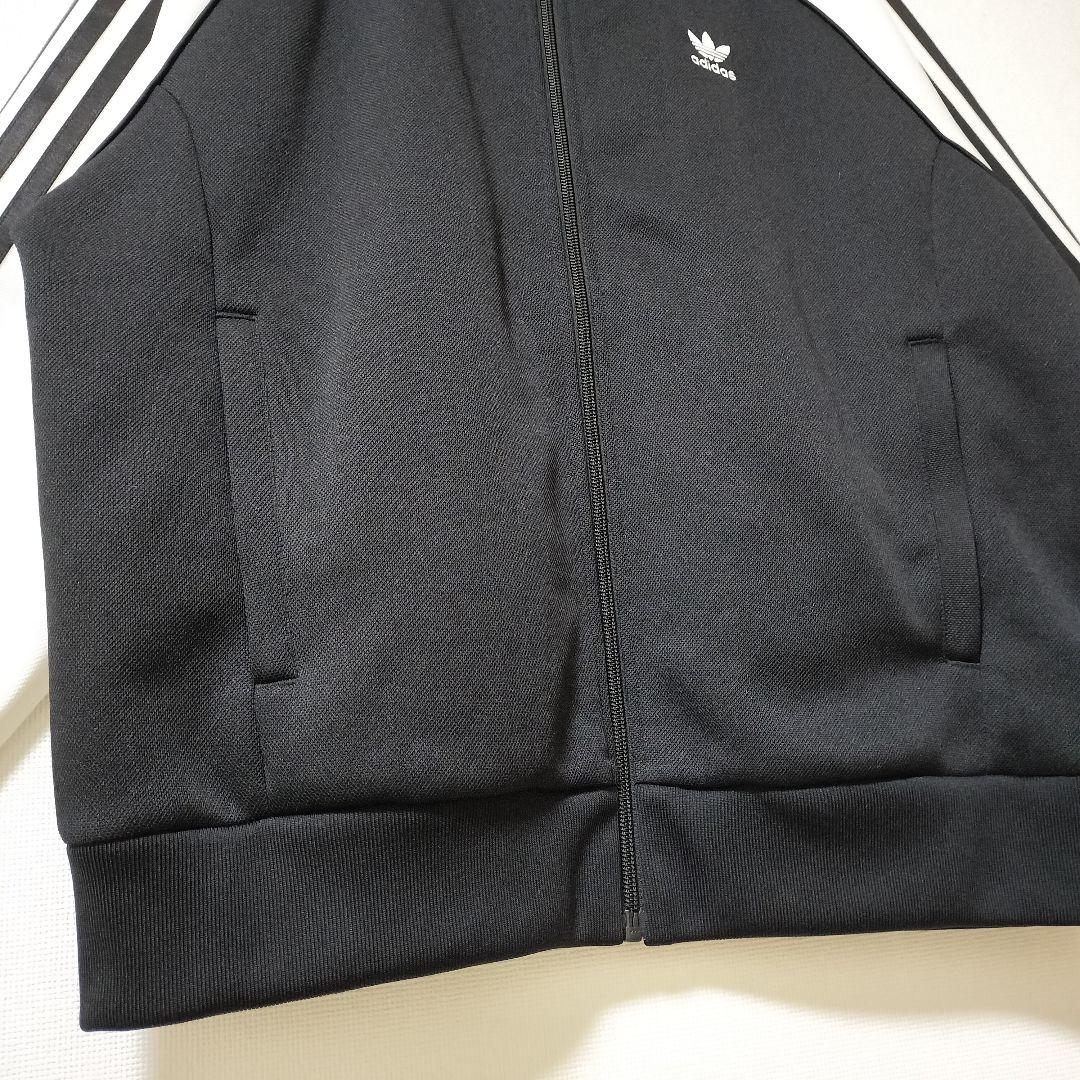 アディダス 黒 クラシックス スーパースター トラックジャケット ジャージ XL