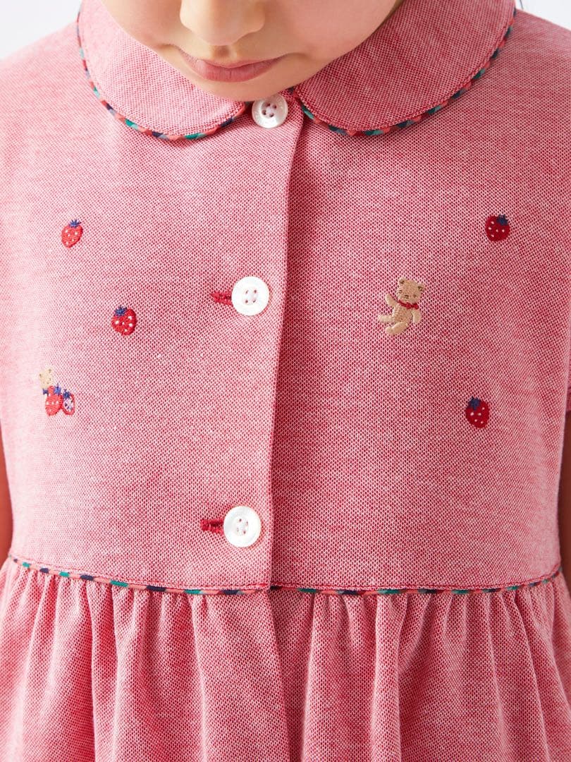 familiar ファミリア　ワンピース　90 現行品　完売品　レッド