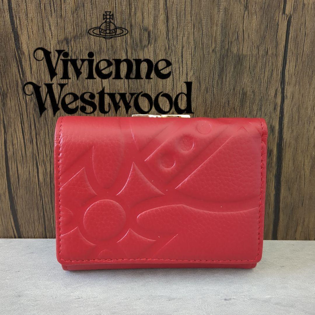 【新品】Vivienne Westwood がま口財布 三つ折財布