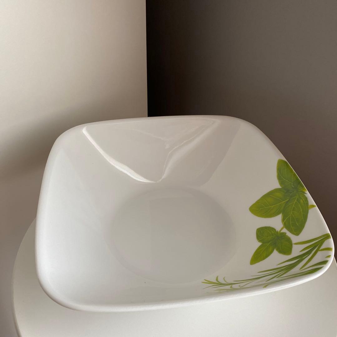 CORELLE コレール ヨーロピアンハーブ 食器 葉 皿 プレート 小皿 取皿