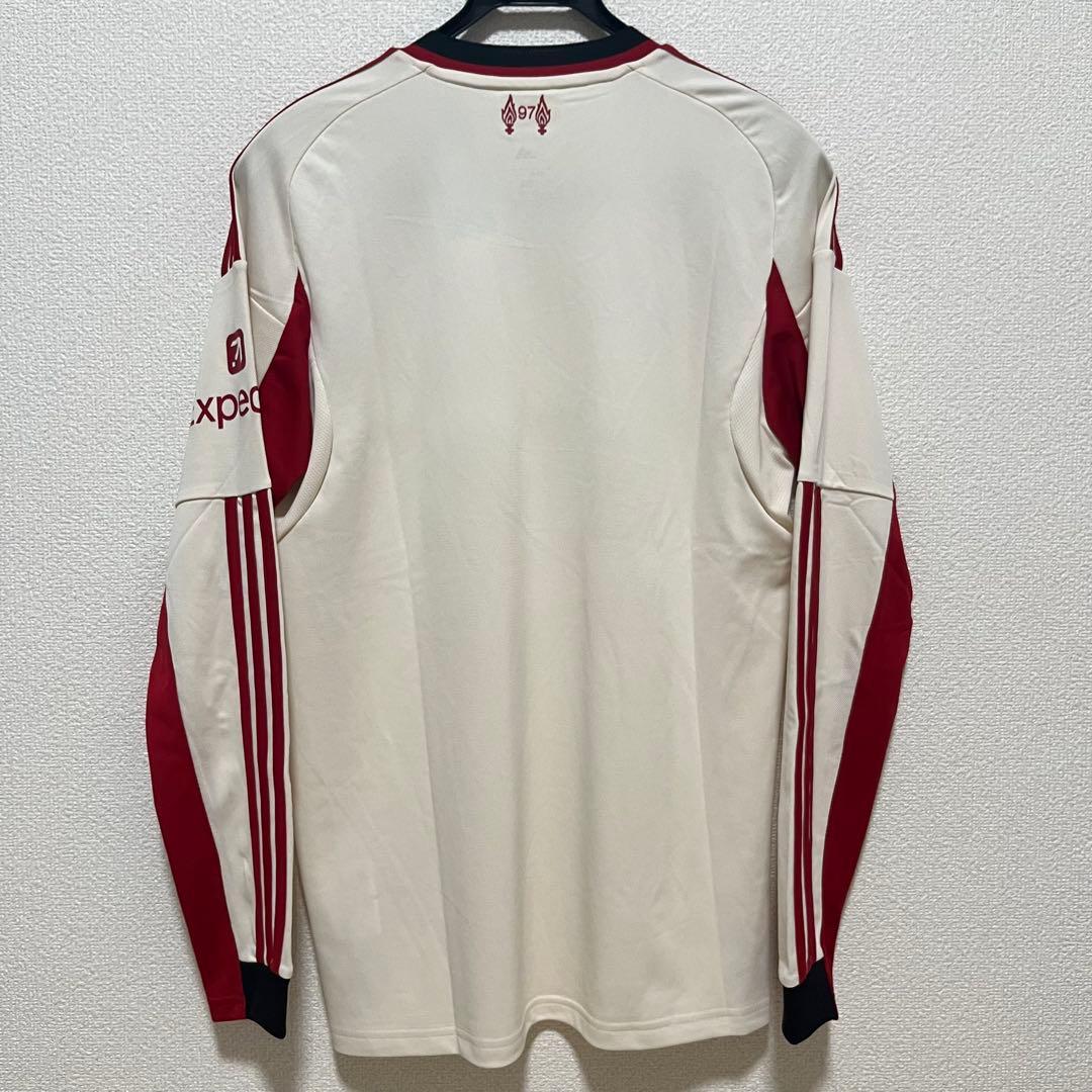 新品 リバプールFC 25 26 ユニフォーム 長袖 アウェイ 3XLサイズ