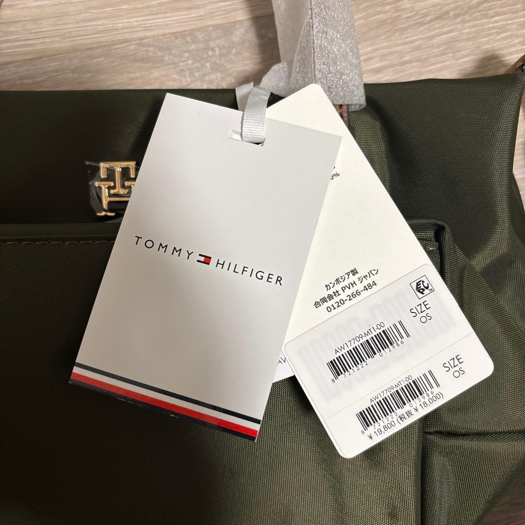 トミーヒルフィガー＊ポペットミニトートバッグ