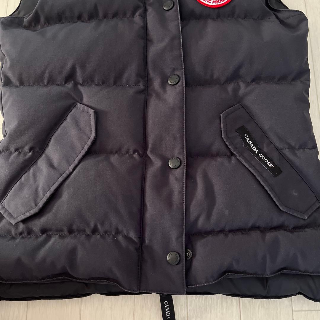   ダウンベスト ネイビー　XS/TP