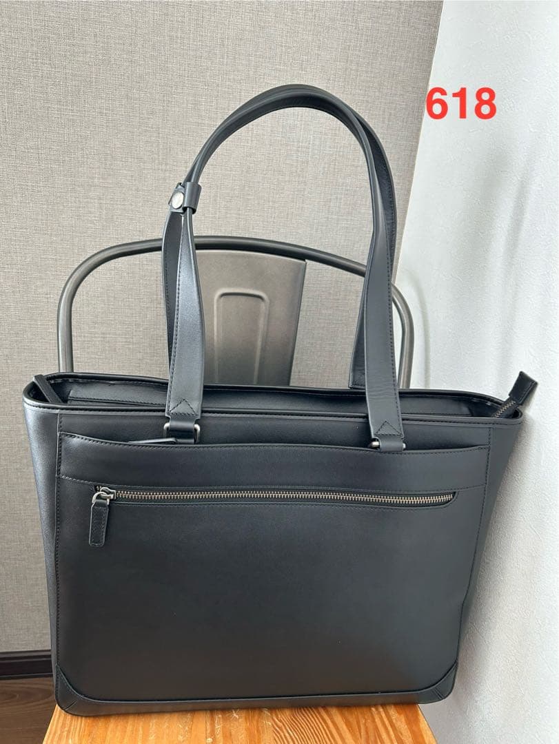 【数回使用】Evoon ととのうトート レザー 黒 618