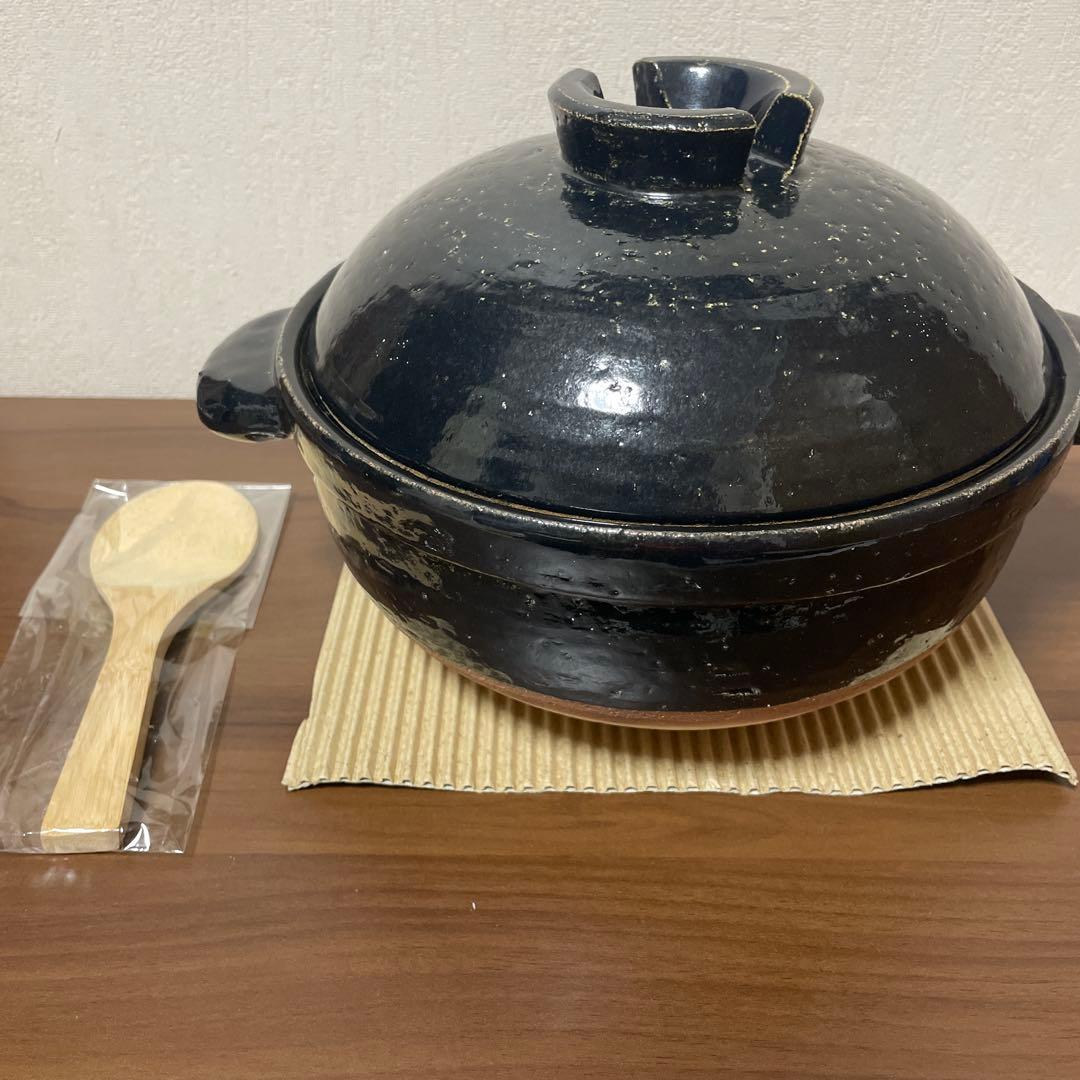 新品 長谷園かまどさん　3合炊き