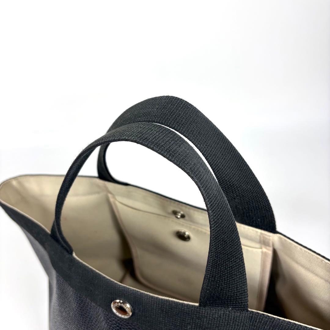 エルベシャプリエ 707GP トートバッグ ハンドバッグ 舟形 M