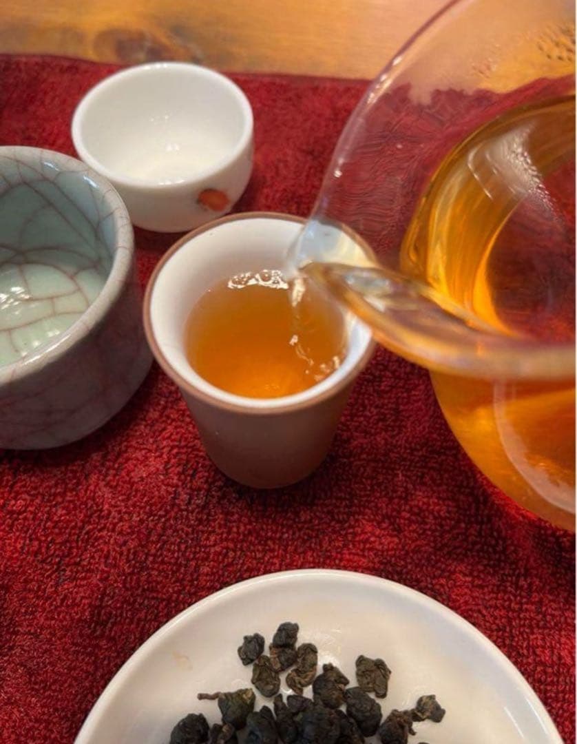 【台湾好茶】新発売 頂級 凍頂烏龍茶 五分火 中強い焙煎香 150g *4点