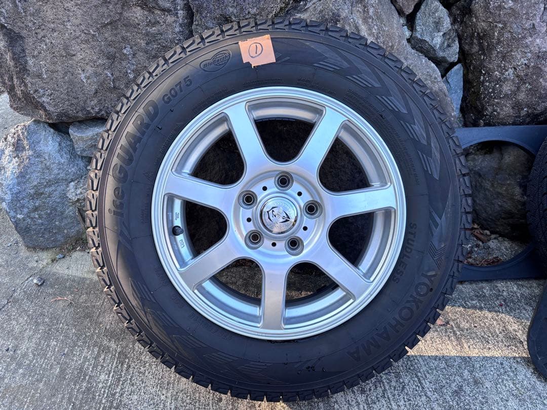 値下① 175/80R15 パジェロミニ　アイスガードG075 2023年　１本