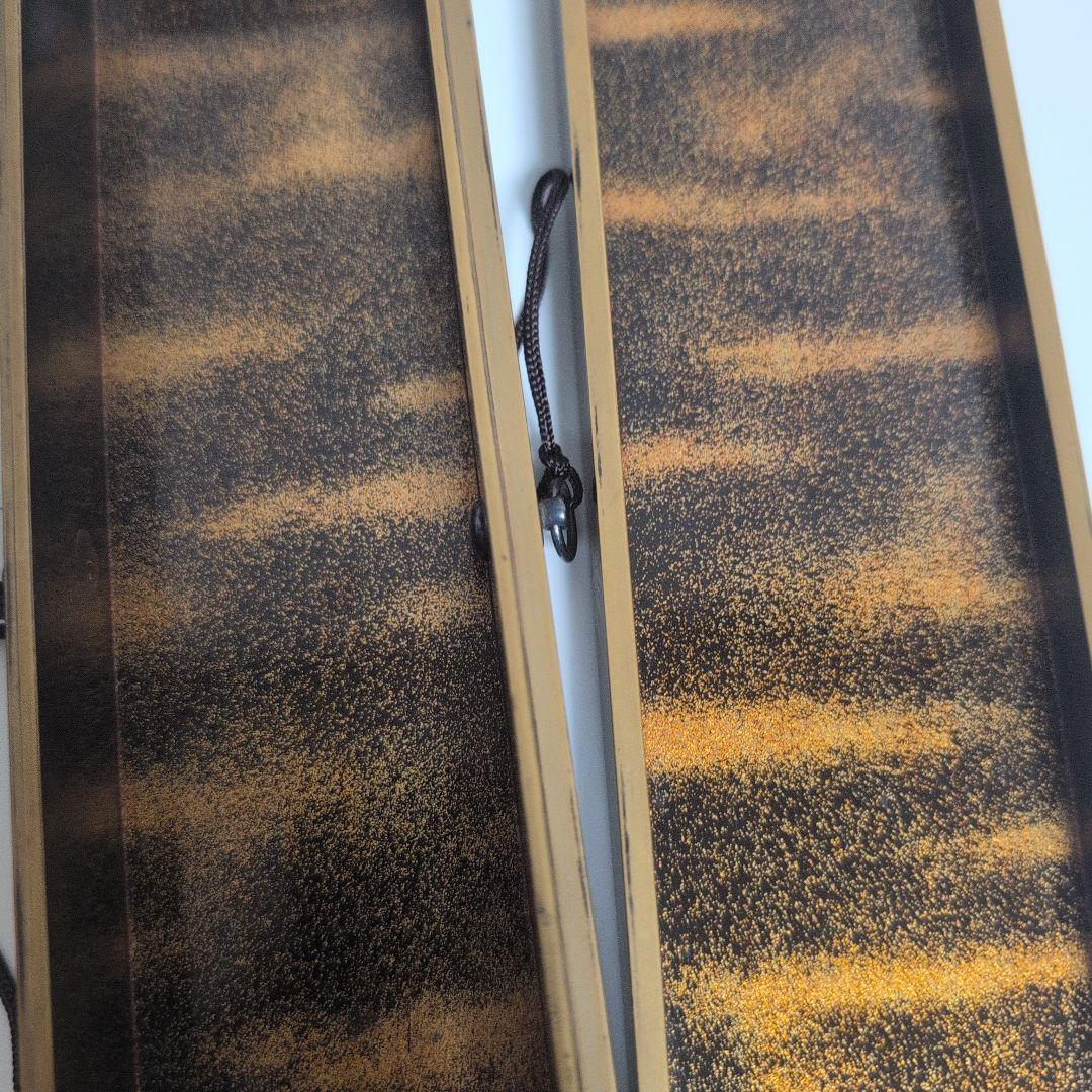 木工芸　蒔絵箱　梨木箱　骨董　古美術