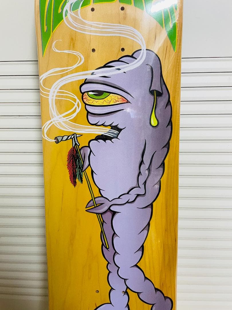 台湾製無地黒デッキテープ付き TOY MACHINEトイマシーン8.25デッキ