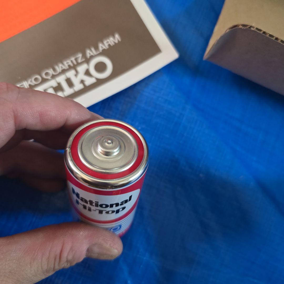 SEIKO QN407C パタパタ時計 新品