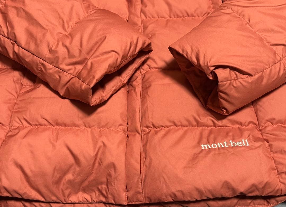 mont-bell 800FP トラベルダウンパーカ Mサイズ フード着脱式
