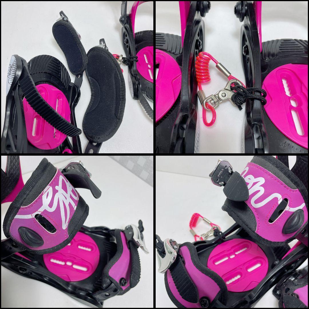 【美品♪】スノーボード2点セット「SPOON」130cm ジュニア キッズ