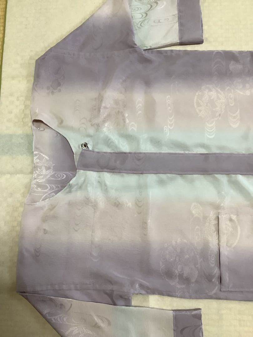 長襦袢反物から作ったシルクパジャマ　㉒